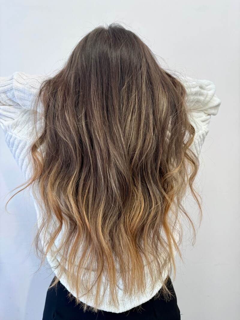 Balayage natural castanho Lisboa